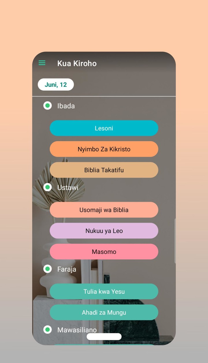 Kua Kiroho SDA —Lesoni, Biblia_playmods.net