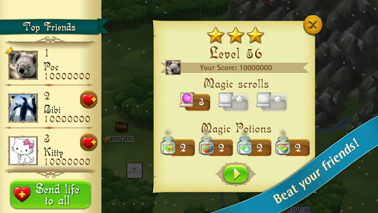 Bubble Witch Saga(Mod APK) screenshot image 2_playmods.net