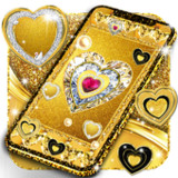 Gold live wallpaper_playmods.net