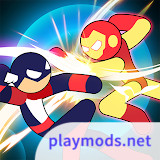 Stickman Heroes: Battle of God_playmods.net