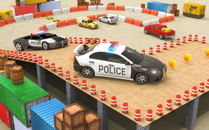 Police Car Parking School Game_playmods.net
