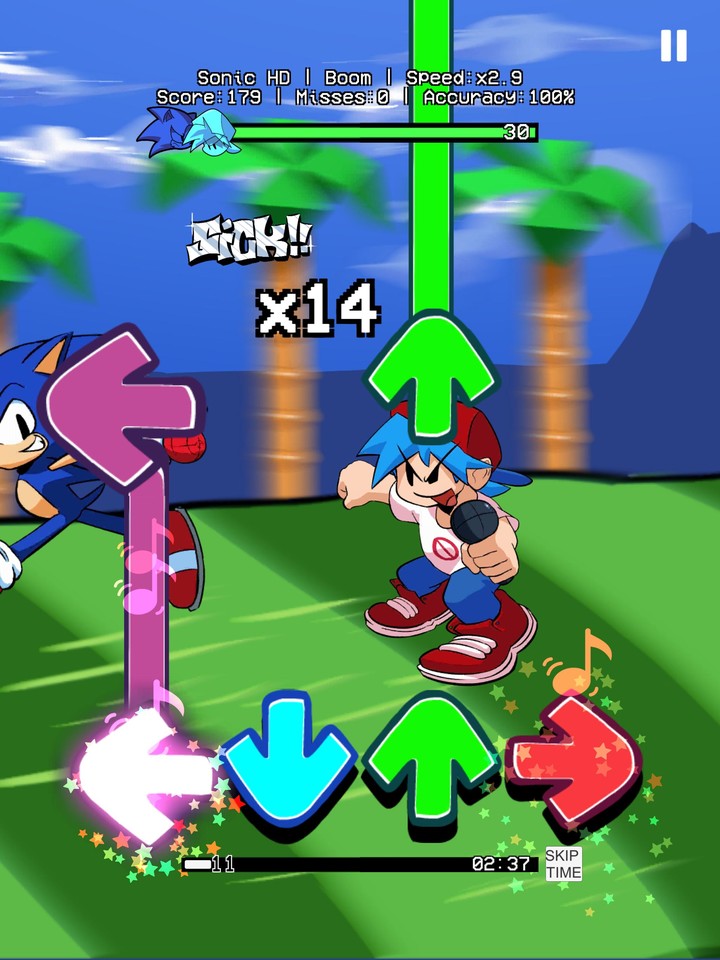 FNF Music Race HD Mod_playmods.net