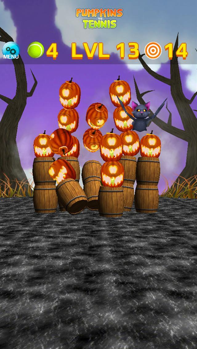 Pumpkins vs Tennis Knockdown_playmods.net