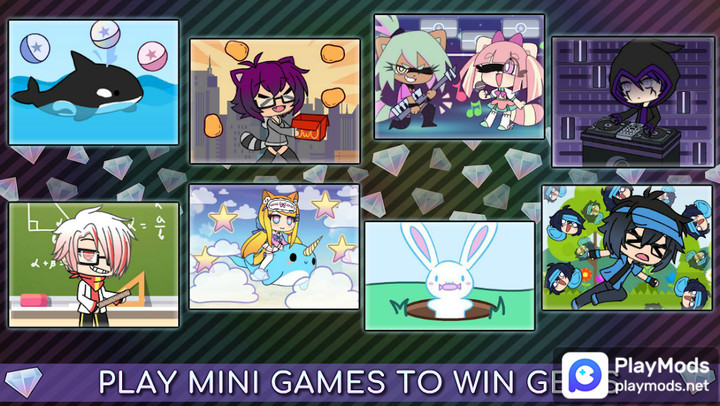 Gacha Life(Unlimited Currency) screenshot image 4_playmods.net
