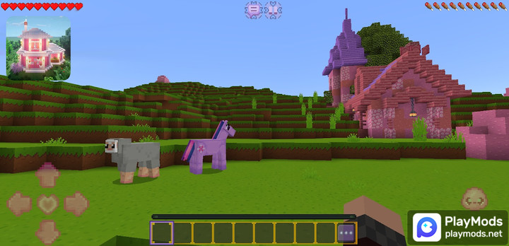 Craftsman : Mini Kawaii World(Speed change) screenshot image 2_playmods.net