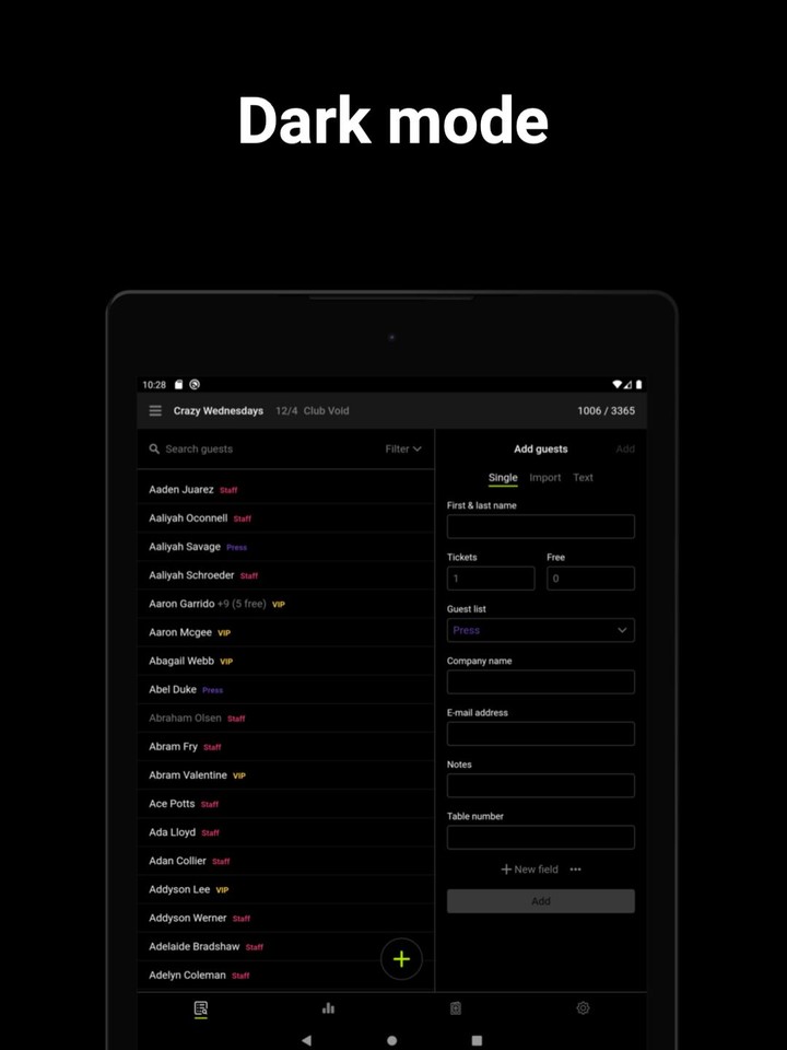 Guest List App | Attendium_playmods.net