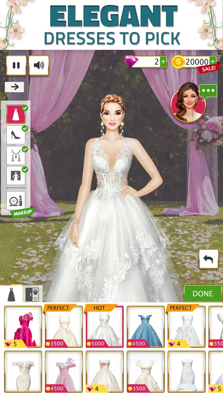 Super Wedding Dress Up Stylist_playmods.net