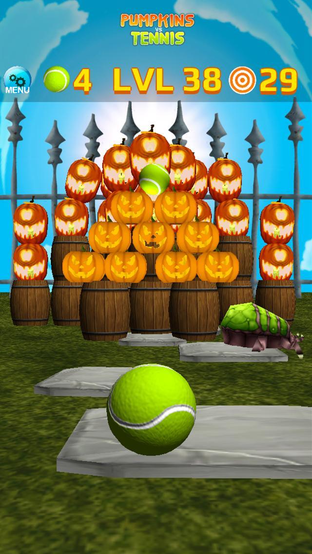 Pumpkins vs Tennis Knockdown_playmods.net