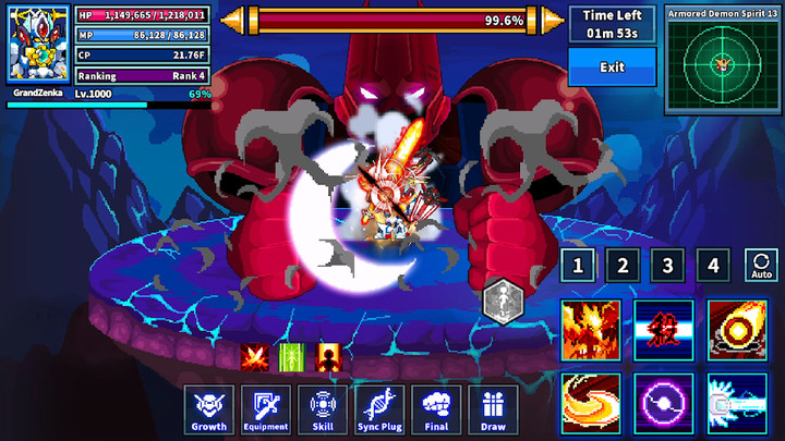 Grandzenka: Idle RPG(God Mode) screenshot image 2_playmods.net