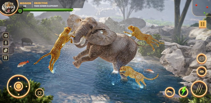 Wild Cheetah Offline Sim Game_playmods.net