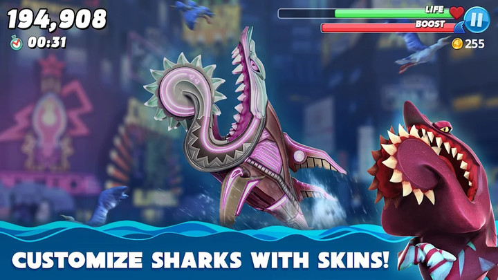 Hungry Shark World(Mod Menu/Unlimited money) screenshot image 3_playmods.net