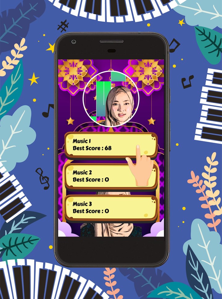 Nissa Sabyan Piano Tiles Game_playmods.net