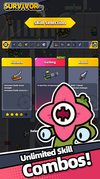 Survivor.io(Habilidades ilimitadas) screenshot image 3_playmods.net