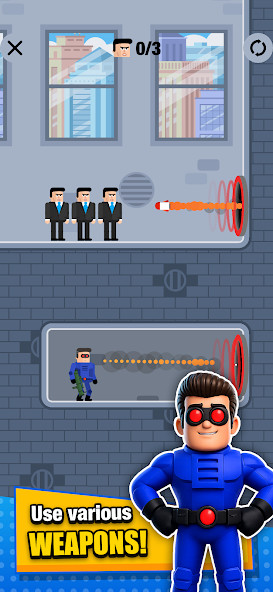 Mr Bullet 2 - Guns & Portals(Unlimited Money) screenshot image 1_playmods.net
