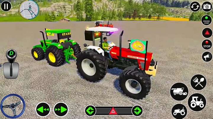 US Tractor Farming Games 3D_playmods.net