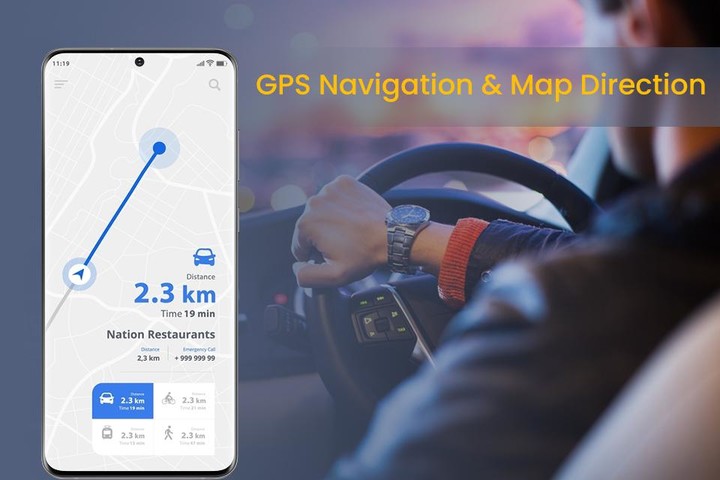 GPS Navigation & Map Direction_playmods.net