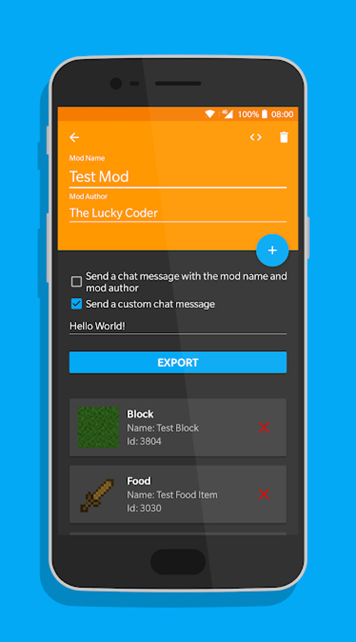 Mod Maker Pro for Minecraft PE(Paid for free) screenshot image 6_playmods.net
