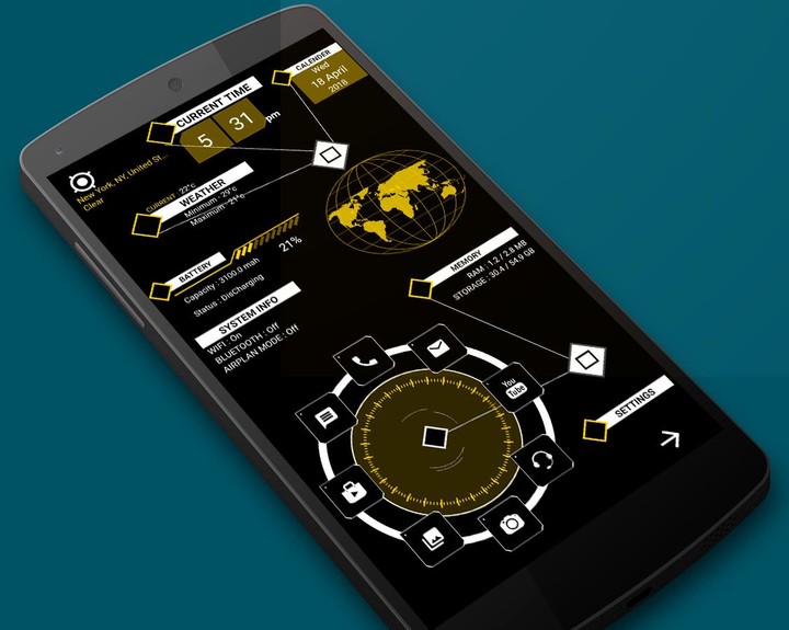 Modern Launcher 2022 - AppLock_playmods.net
