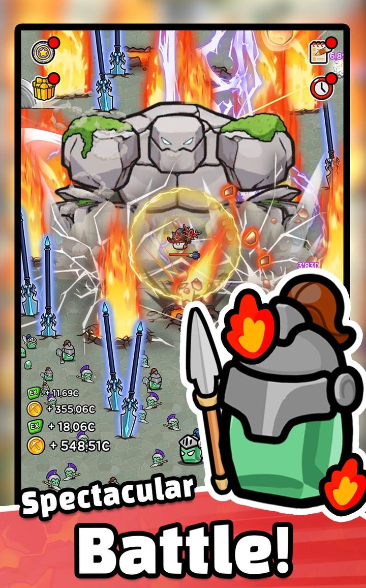 돌멩이의 모험 (방치형 키우기)_playmods.net