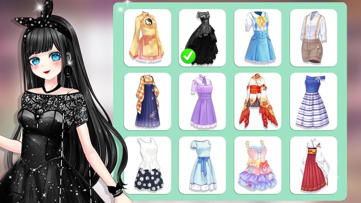 Anime Dress up and Makeup Game_playmods.net