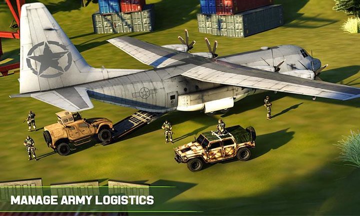 Army Cargo Transport Truck Sim_playmods.net