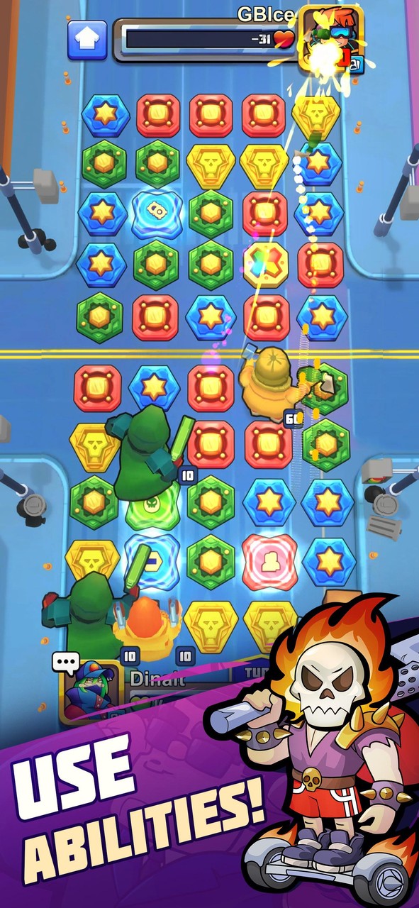 Puzzle Wars: Heroes_playmods.net