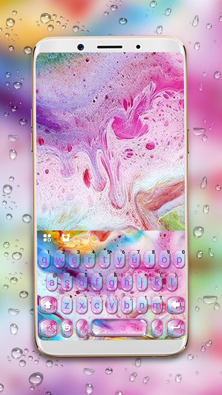 Bath Bubbles Keyboard Theme_playmods.net