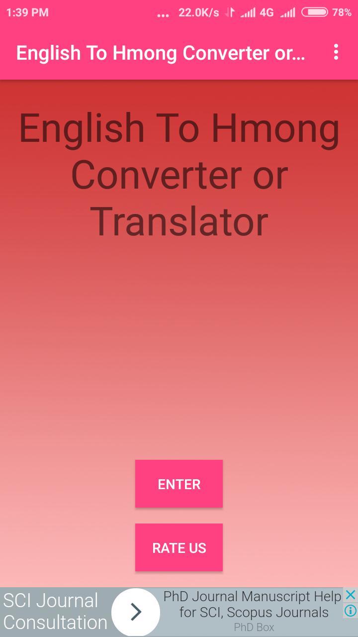 English To Hmong_playmods.net