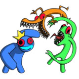 Huggy Wuggy Vs Rainbow Friends_playmods.net