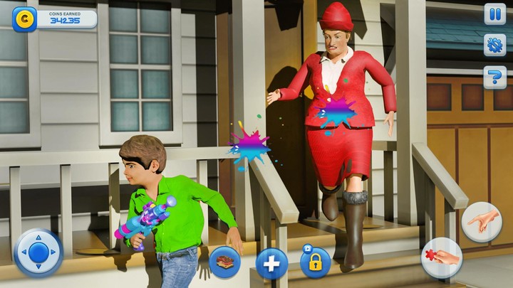 Scary Penywise Neighbour Game_playmods.net