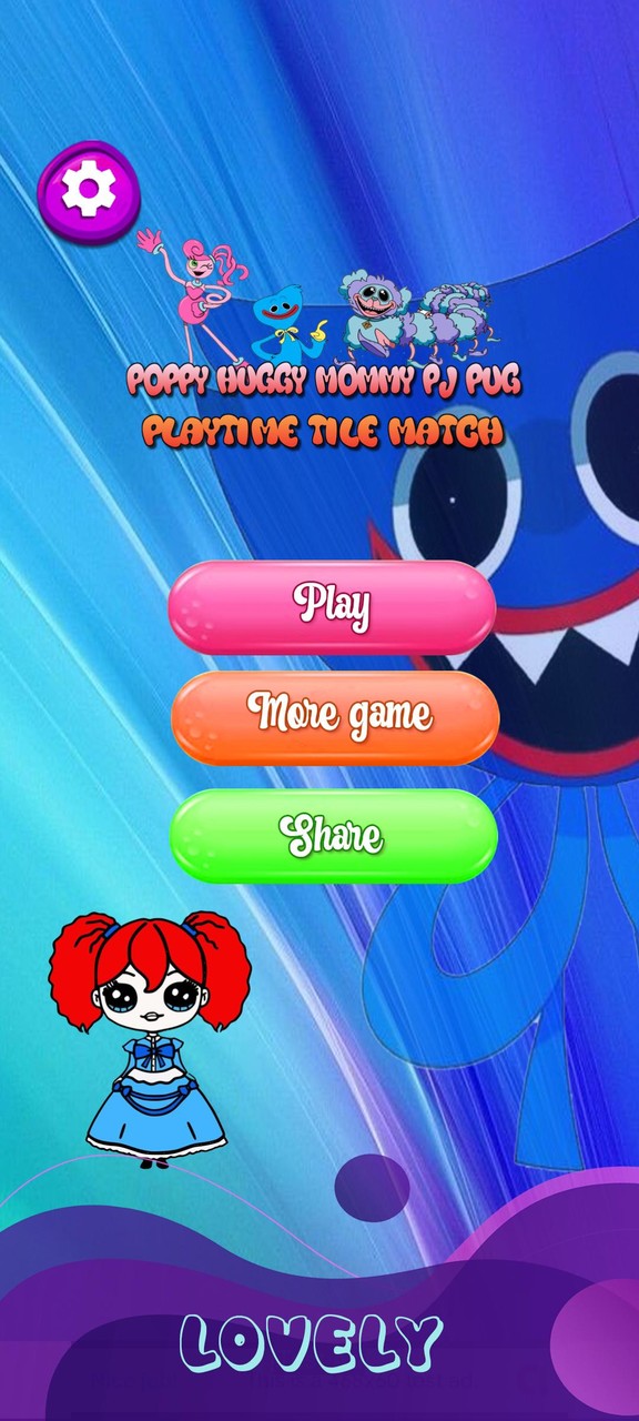 Poppy Huggy Mommy Tile Match_playmods.net