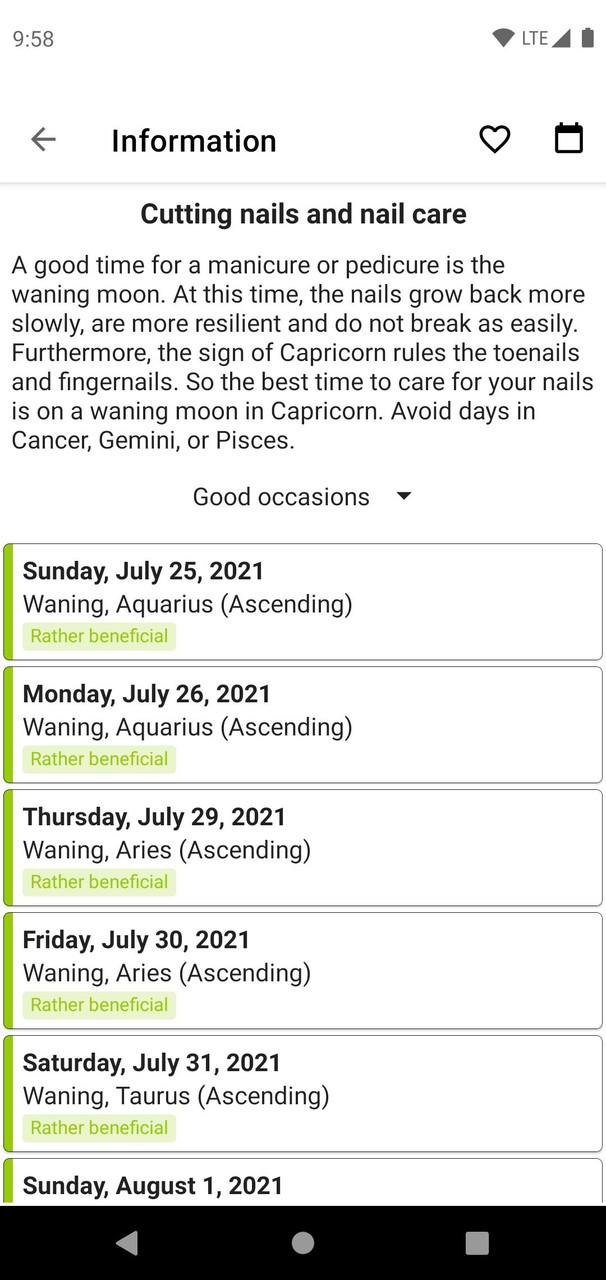 Moon Calendar - Moony_playmods.net