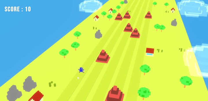 Sanic Run 3D_playmods.net