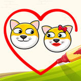 Doge in Love: Draw Puzzle_playmods.net