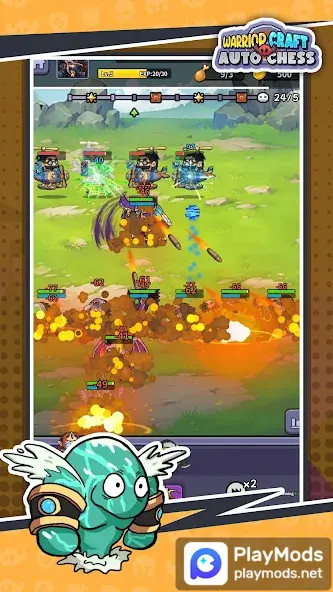 Warrior Craft: Auto Chess(mod menu) screenshot image 5_playmods.net