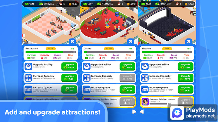 Idle Cruise Ship Simulator(unlimited money) screenshot image 2_playmods.net