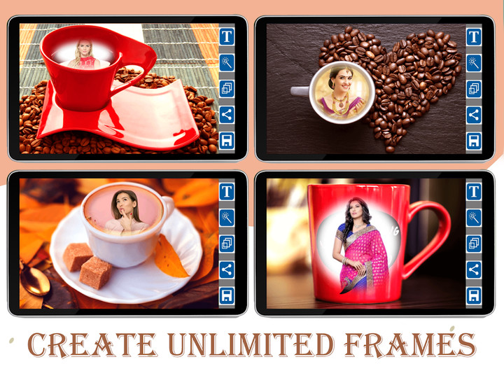 Coffee Cup Photo Frames_playmods.net