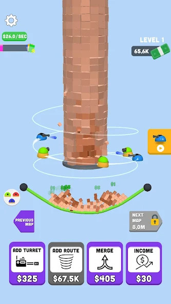 Tower Crusher!(Unlimited money) screenshot image 4_playmods.net