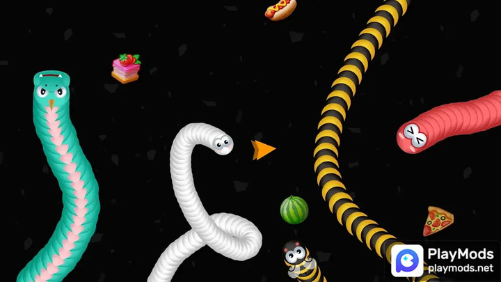 Snake Zone .io - Fun Snake(No Ads) screenshot image 3_playmods.net