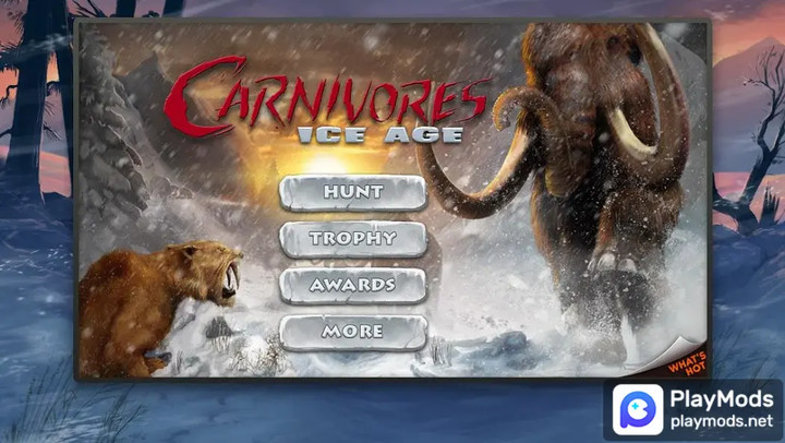 Carnivores: Ice Age(Unlimited Money) screenshot image 1_playmods.net