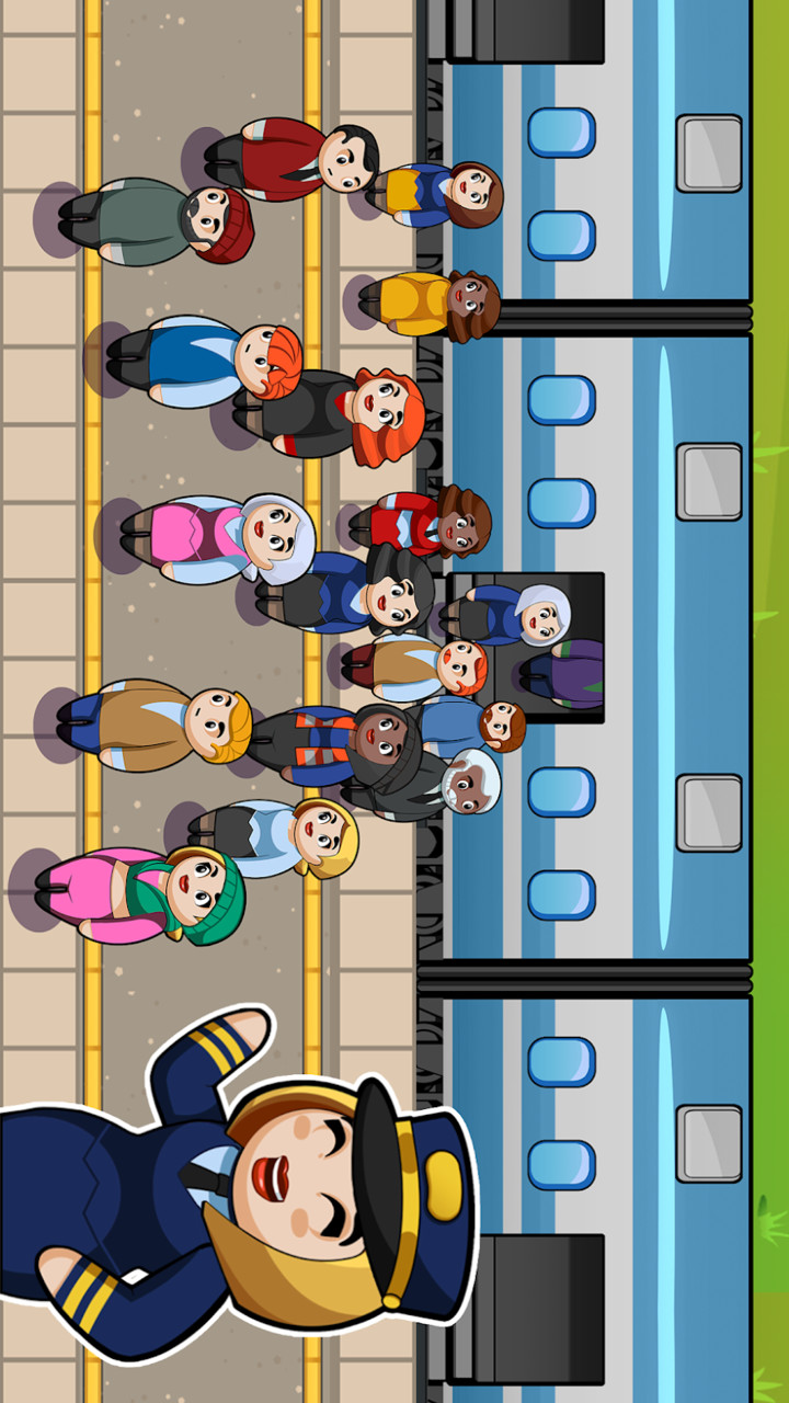 Idle Transport Trains(Cracked version)_playmods.net