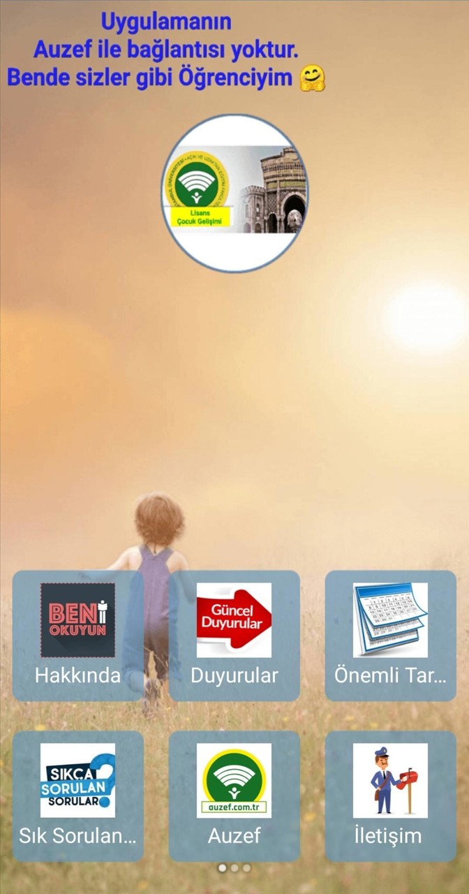 Auzef Çocuk Gelişimi Lisans_playmods.net