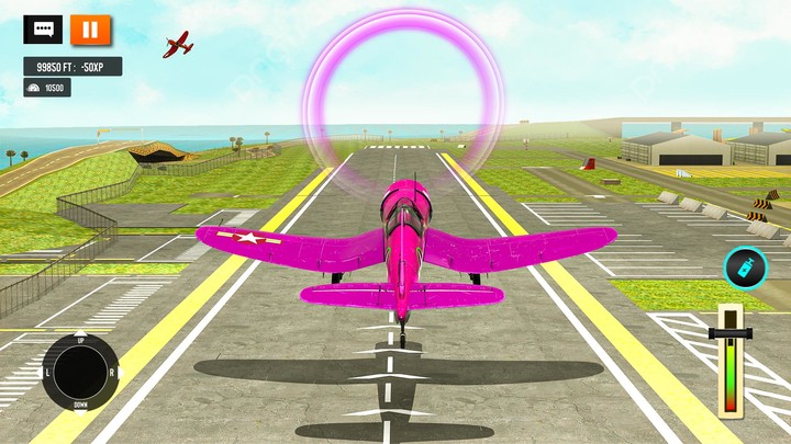 City Airplane Racing 3d Game_playmods.net