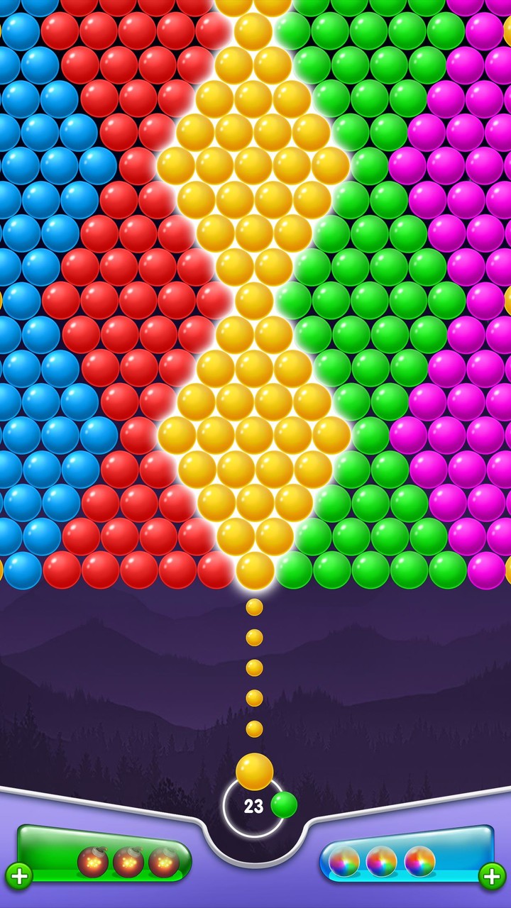 Bubble Shooter: Gem Blast Pop_playmods.net
