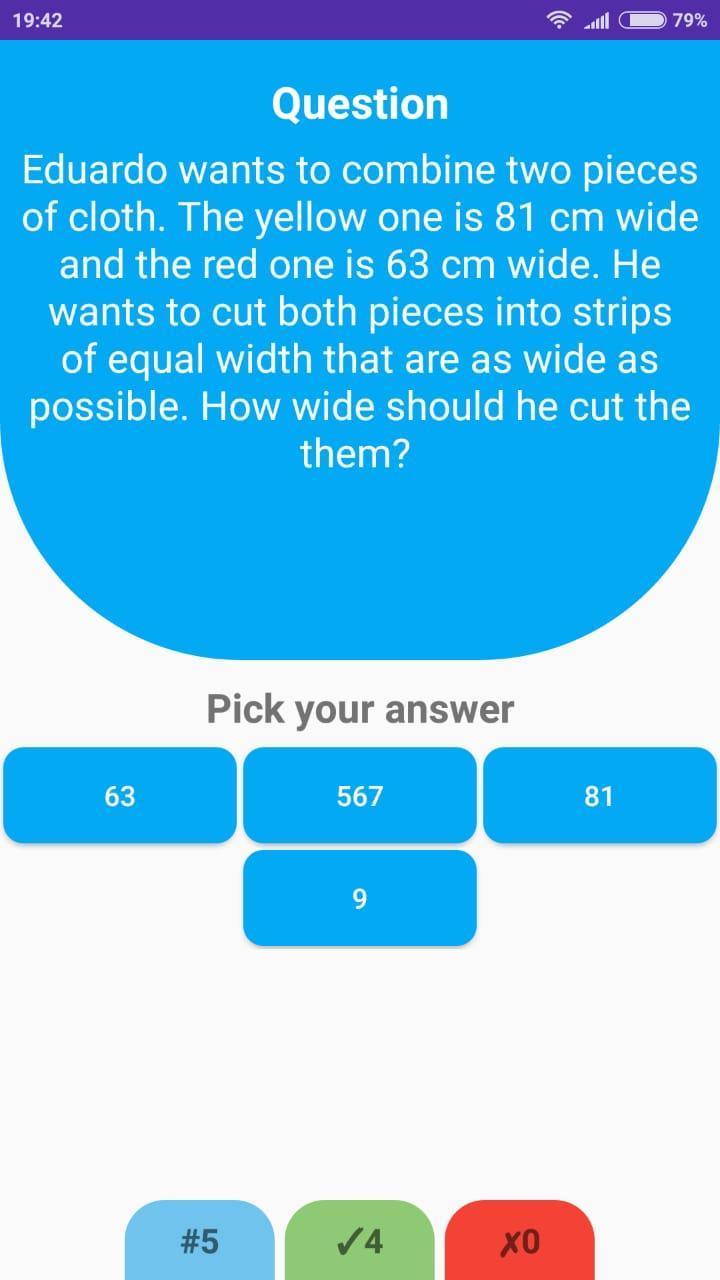 LCM & GCF (GCD) Quiz_playmods.net