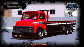 Mercedes 1113-1313-qualified red For  World Truck Driving Simulator Mods