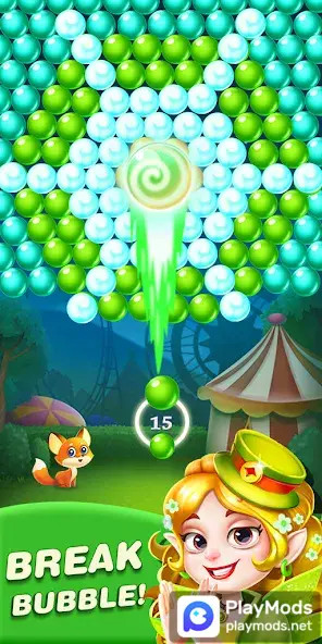 Bubble Shooter(Unlimited Resources) screenshot image 3_playmods.net