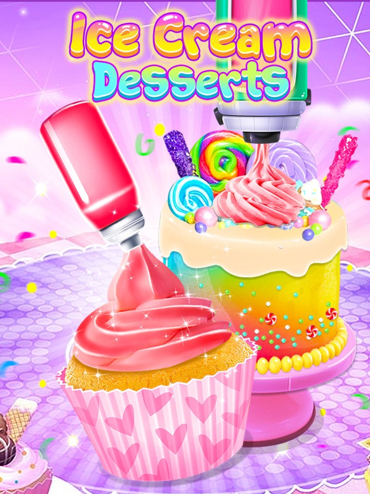 Ice Cream Cupcake Desserts_playmods.net