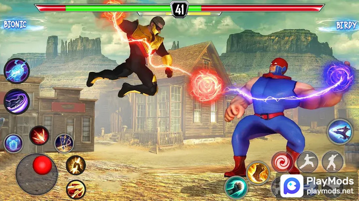 Superhero Kungfu Fighting Game(무한한 돈) screenshot image 5_playmods.net
