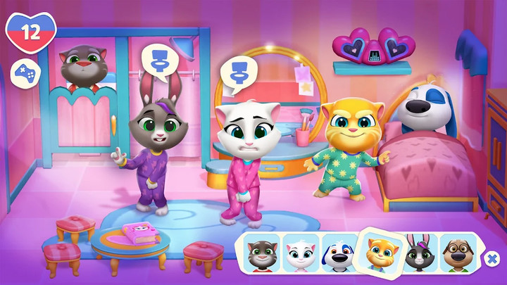 My Talking Tom Friends 2(Unlimited coins) screenshot image 2_playmods.net